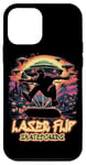 Coque pour iPhone 12 mini Hommes et Skateboard avec Alien et OVNI