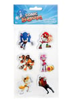 Sonic Boom 6pce Eraser Pack Polybag/header