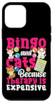 iPhone 12 mini Bingo Player Cat Bingo And Cats Because Therapy Is Expensive Case