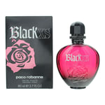 Paco Rabanne Black XS Eau de Toilette 80ml Spray For Her - NEW. EDT Women's