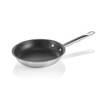 WAS Germany Poêle Cookware 21 avec revêtement antiadhésif PTFE, Ø 20 cm, acier nickelé chromé 18/10