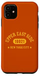 iPhone 11 UPPER EAST SIDE 10021 NEW YORK CITY / NYC Athletic Design Case