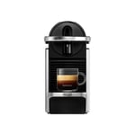 Nespresso Pixie EN127.S kahvikone DeLonghi - hopea