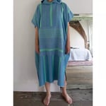 Surf Poncho - Changewear (Ocean blue/jade green)