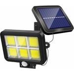 CCYKXA Lampe Solaire Extérieure Puissante avec Détecteur de Mouvement 120 LED Éclairage Étanche Lumière Solaire pour Jardin Patio Porte Parking