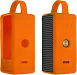 Étui pour Enceinte Compatible avec Marshall EMBERTON-Housse de Protection pour Mini Haut-Parleur en Silicone-Orange