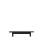 Muuto - Linear system tray 75cm black - Brett og bordskånere - Thomas Bentzen - Svart