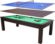 Nordcore Nordcore Pool Table 8` 3-in-1 Pihapelit ja ulkoleikit BROWN