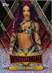 Topps WWE Champions 2019 WrestleMania Foil #WM-43 Sasha Banks