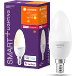 Ledvance Smart+ Zigbee E14 mignonpære, hvit lysfarge, 4,9W