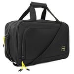 JASLEN - Sac De Voyage Grande Capacité - Sac de Voyage Femme Homme - Sac De Voyage Cabine Avion - Sac Weekend Femme Cabine - Sac Polochon Voyage - Sac de Sport Souple, Noir