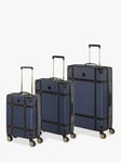 Rock Vintage 8-Wheel Hard Shell Suitcase, Set of 3