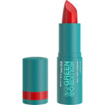 Maybelline New York - Rouge à Lèvres Satiné & Pigmenté - Enrichi en Beurre de Cacao - 86% d'Ingrédients d'Origine Naturelle - Formule Vegan - Butter Cream Green Edition - Teinte : Rainforest (05)