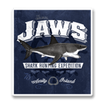 JAWS - Shark Hunting Expedition Sticker, Accessories