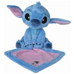 Stitch 25cm Peluche Avec Couverture Poil Long Disney Lilo & Stitch Enfants De 0