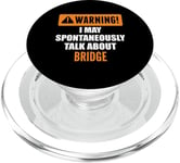 Attention, je peux parler spontanément de Bridge PopSockets PopGrip pour MagSafe