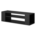 Selsey Weri - Meuble TV - 100 cm, Noir - Style Moderne