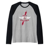 Iggy and the Stooges Lightning Bolt Officially Licensed Raglan Baseball Tee