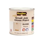 Rustins Quick Dry Small Job Gloss Paint Magnolia 250ml - Wood & Metal