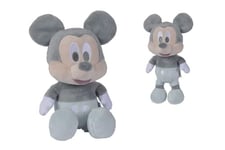 Simba Baby-Mickey Mouse Peluche 25 cm, fabriquée avec des matériaux 100% recyclés, Licence Officielle Disney, adapté à Tous Les âges (6315870328)