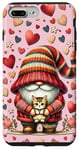 iPhone 7 Plus/8 Plus Pink Cat Stuff For Girls Cute Kitten And Hearts For Cat Lady Case