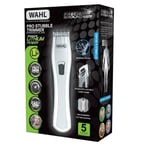 Wahl Cordless Pro Stubble Hair Trimmer Precision Rinseable Blade WM85413-809