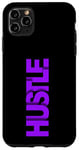 Coque pour iPhone 11 Pro Max Graphique violet Get Your Hustle Up Violet