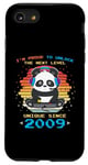 Coque pour iPhone SE (2020) / 7 / 8 Né en 2009 Birthday Panda Gaming Unlock The Next Level