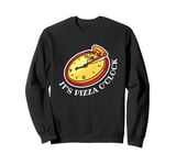 Watch Pizza Time Eat More Pizza Fun Watch Sweatshirt