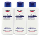 Eucerin Repair Plus 10% Urea Lotion 250ml | Dry Skin Relief | Hydrating Care X 3