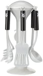 Theo Klein 9438 WMF Carrousel pour ustensiles I Accessoires pour cuisines-jouets I Solide support pour accessoires de cuisine, comprenant couverts, roulette à pizza, spatule et beaucoup plus encore ... I Jouet pour enfants à partir de trois ans