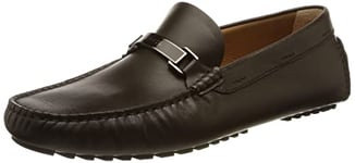 BOSS Homme Driver_Mocc_nahw3e Mocassin, Dark Brown201, 45.5 EU