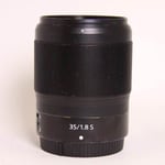 Nikon Used 35mm f/1.8 S Z mount lens