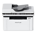 Pantum BM2309AW Imprimante Laser WiFi Multifonction, Noir et Blanc, Impression Scanner Copie 3en1 avec ADF, A4 Recto/Verso Manuel, WiFi &USB, 20 ppm, Airprint Mopria APP