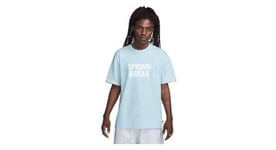 T shirt nike sb spring break bleu clair