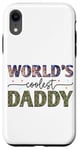 Coque pour iPhone XR Motif camouflage Daddy le plus cool du monde