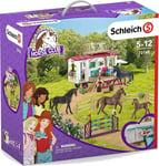 Entrainement au tournoi secret à la caravane SCHLEICH 72141 Chevaux / ENFANT