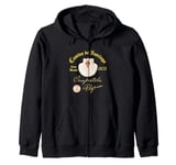 Camino de Santiago Anno Domini 2025 Scallop Shell Zip Hoodie