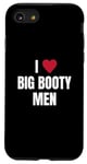 iPhone SE (2020) / 7 / 8 funny i (heart) love big booty men quote Case