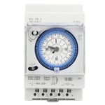 SUL181D Mekanisk Timer 15 Minuter 24 Timmar Timer Tidbrytare Relä 250VAC 16A 12VAC/DC(LGL)