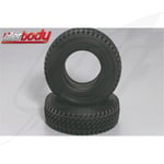 FR- Gomme - 1/10 Truck - Scale Rubber Tire 3.35'' with foams