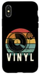 iPhone X/XS Vinyl Turntable Records Music LP DJ Vintage Sun Producer Case
