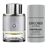 Mont Blanc Montblanc - Explorer Platinium EDP 60 ml + Deo Stick 75