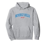 Beverly Hills Cop: Axel F Bold Blue Movie Title Logo Pullover Hoodie