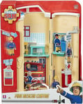 Fireman Sam Fire Rescue Centre Station Playset & Figure New Kids Xmas Toy Age 3+