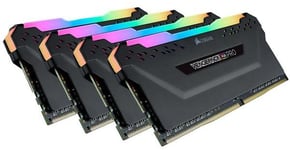 Vengeance PRO 128GB (4 x 32GB) DDR4 3000MHz - Black RGB