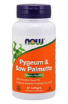 NOW Foods - Pygeum & Saw Palmetto, 60 softgels