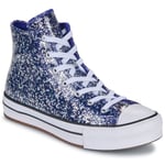 Converse Höga sneakers CHUCK TAYLOR ALL STAR EVA LIFT GLITTER HIGH TOP Blå barn