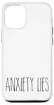 Coque pour iPhone 12/12 Pro Rae a inspiré Dun, votre anxiété est due à votre vrai faux professeur