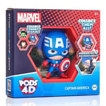 WOW ! Pods 4D Connectable Collection - Marvel Captain America NEW FREE UK P&P